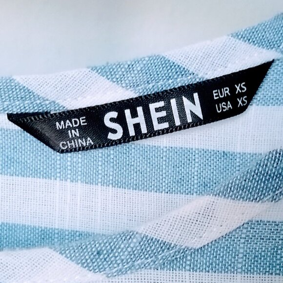 COTTON STRIPED POMPOM DRESS - Picture 11 of 13